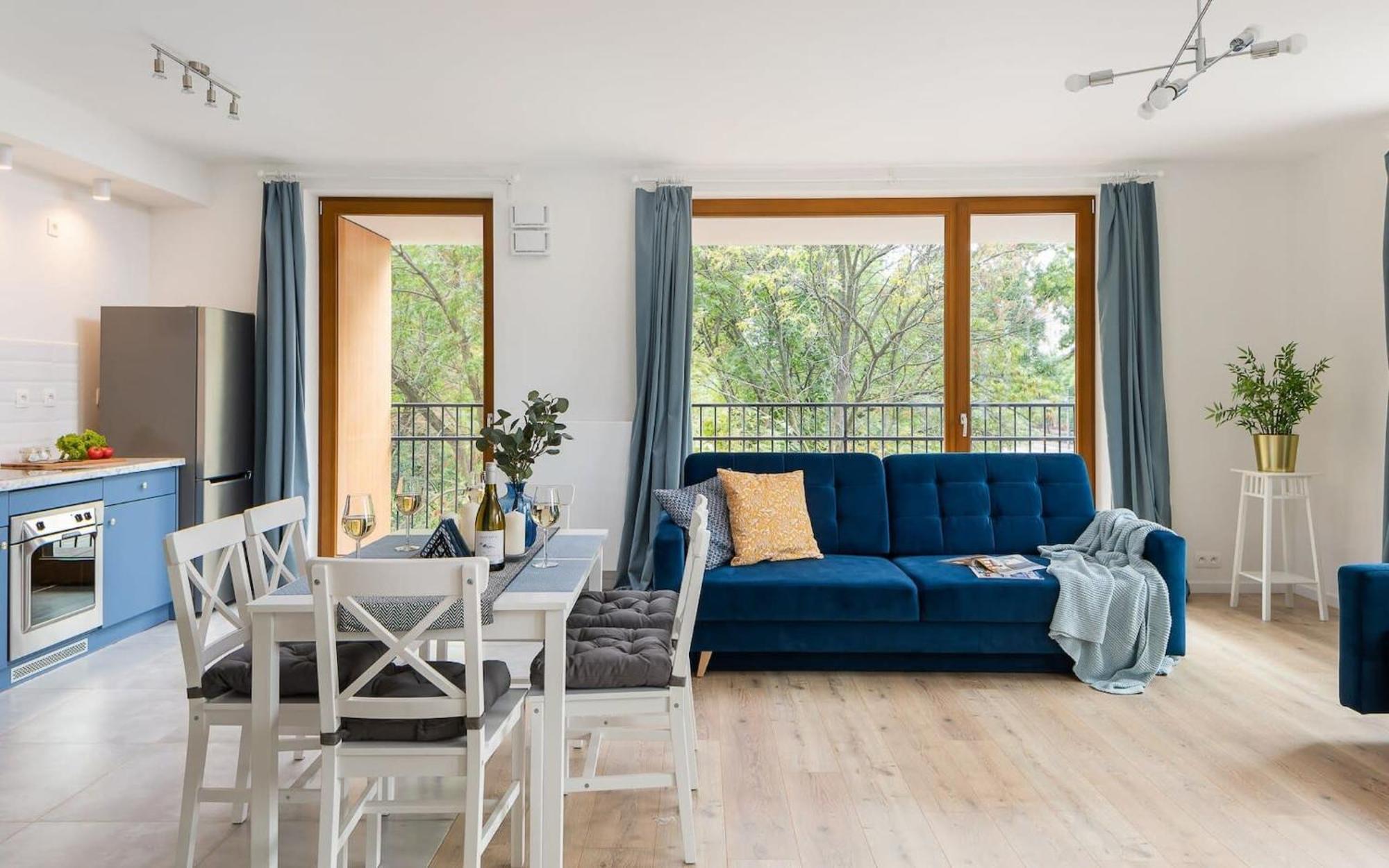 Pulawska 221 - Colorful Apartment With Balcony By Noclegi Renters Warsaw Luaran gambar